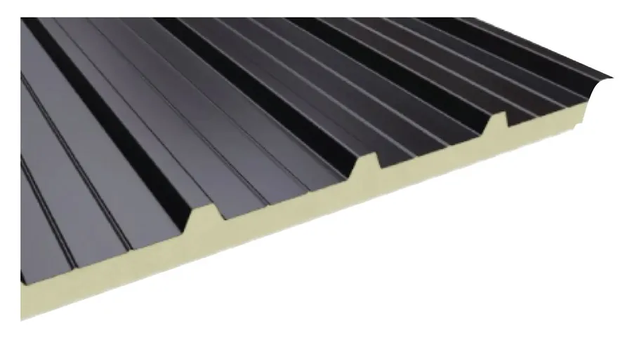 Maxiroof — Chapa perfil + núcleo Poli Iso — New Panel