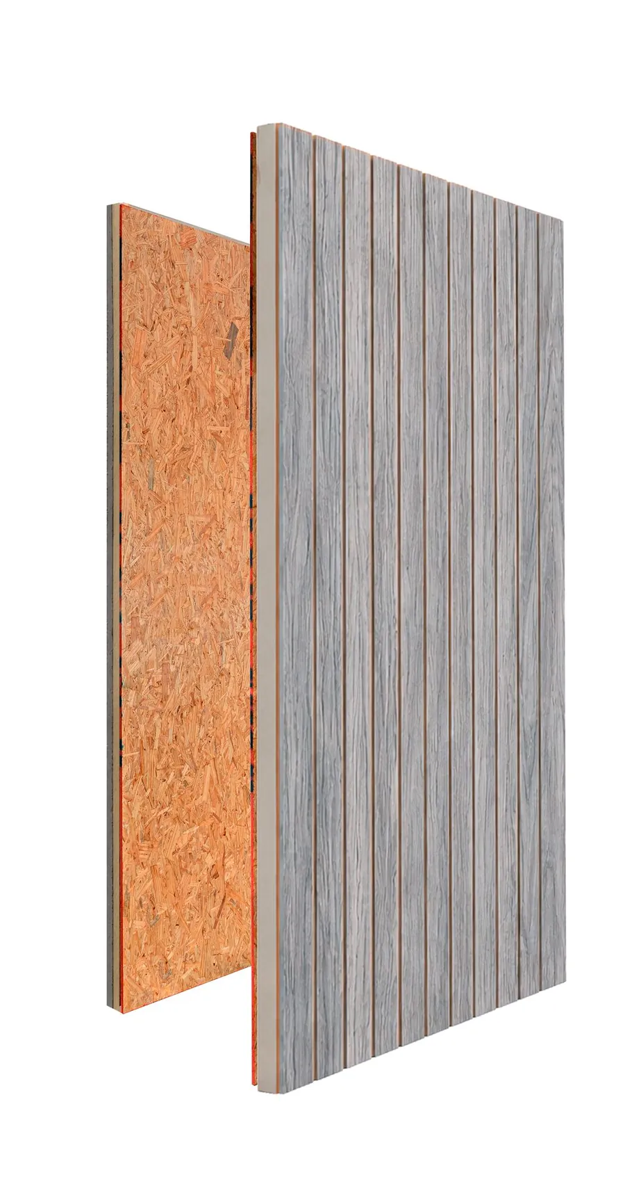 MDF PUR OSB — MDF + PUR + OSB — New Panel