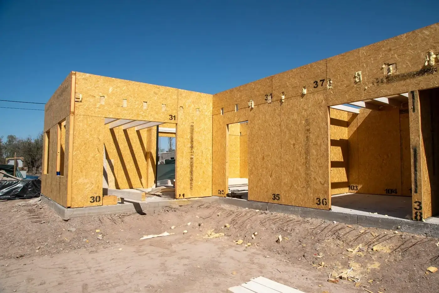 Vivienda con paneles SIP EPS